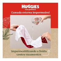 Kit Reutilizável 1 Fralda + 2 Absorventes Huggies Eco Protect Vermelho - 5