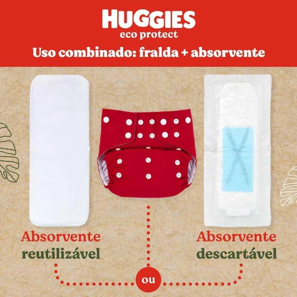 Fralda Reutilizável Huggies Eco Protect 4 Unidades - 5