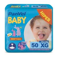 Fralda Panvel Baby Soft Sec Xg Com 50 Unidades - 1