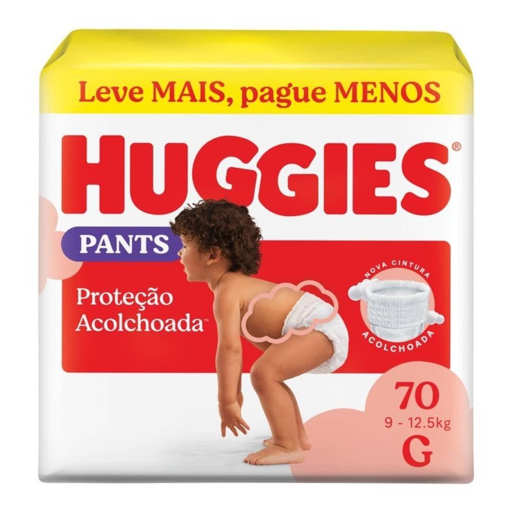  Fralda Huggies Supreme Care Bag Roupinha G Com 70 Unidades - 1