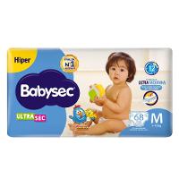 Fralda Babysec Ultra Sec Hiper M Com 68 Unidades - 2