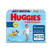 Fralda Huggies Tripla Proteção Jumbinho Xg Com 12 Unidades - 1