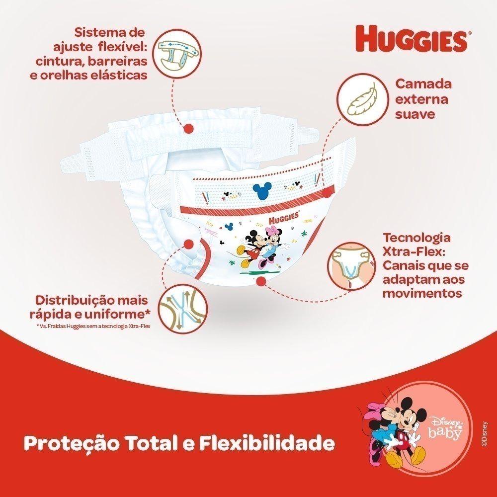 Fralda Huggies Supreme Care Hiper M Com 80 Unidades - 3