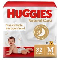 Fralda Huggies Natural Care M 32 Unidades - 1