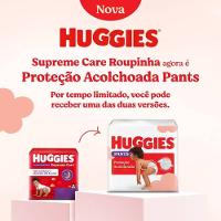  Fralda Huggies Supreme Care Bag Roupinha Xg Com 64 Unidades - 2