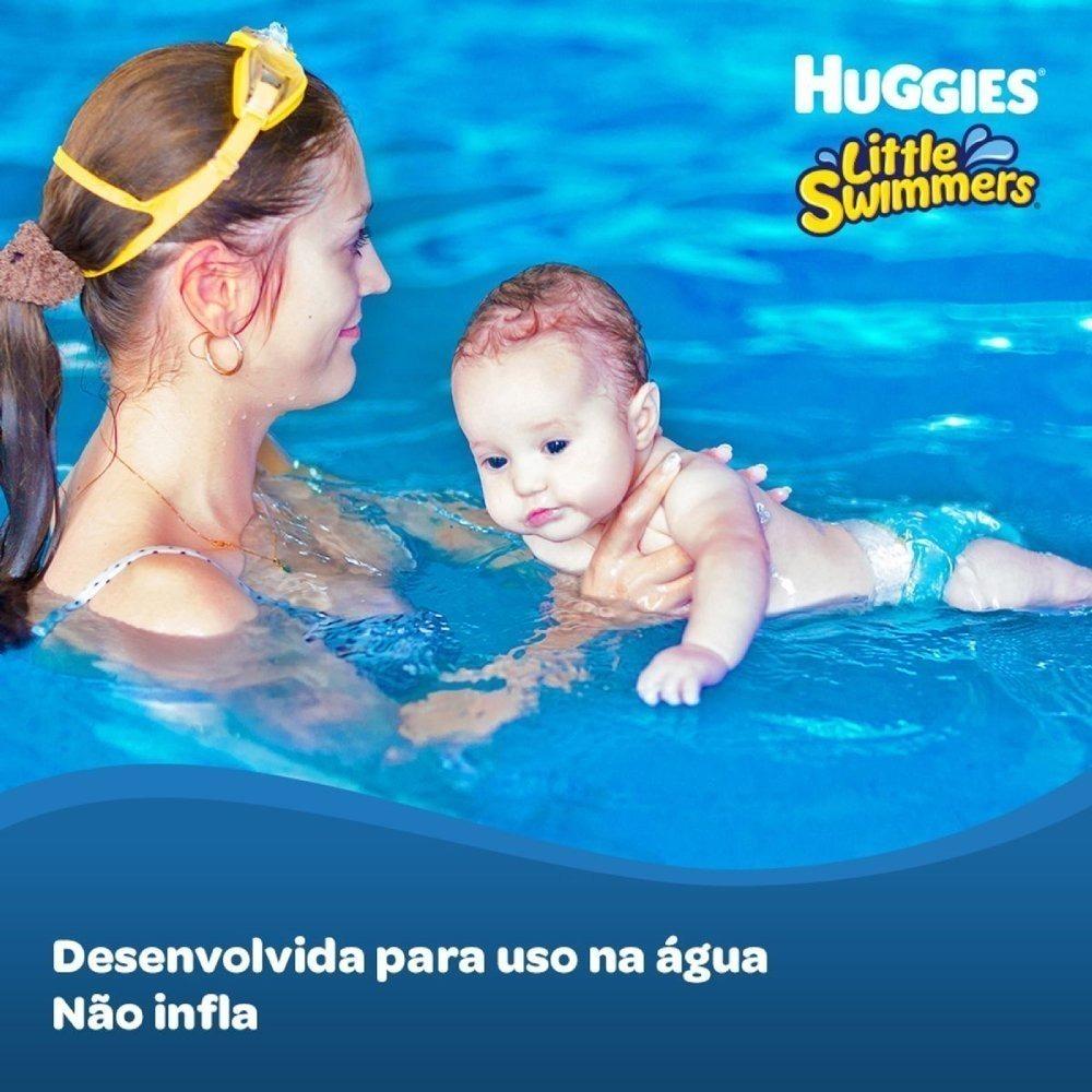 Fralda Descartável Para Praia E Piscina Huggies Little Swimmers P 12 Unidades - 2