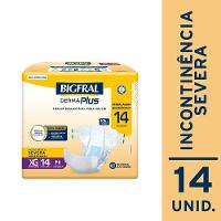 Fralda Adulto Bigfral Dermaplus Xg 14 Unidades - 1