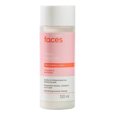 Tônico Facial Milk Pele Normal A Seca Panvel Faces 120ml