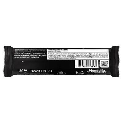 Chocolate Ao Leite Lacta Diamante Negro 28g