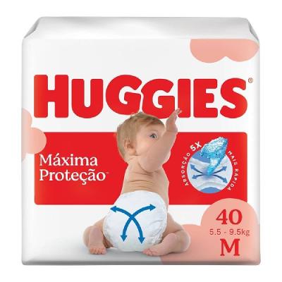 Fralda Huggies Supreme Care Mega M Com 40 Unidades