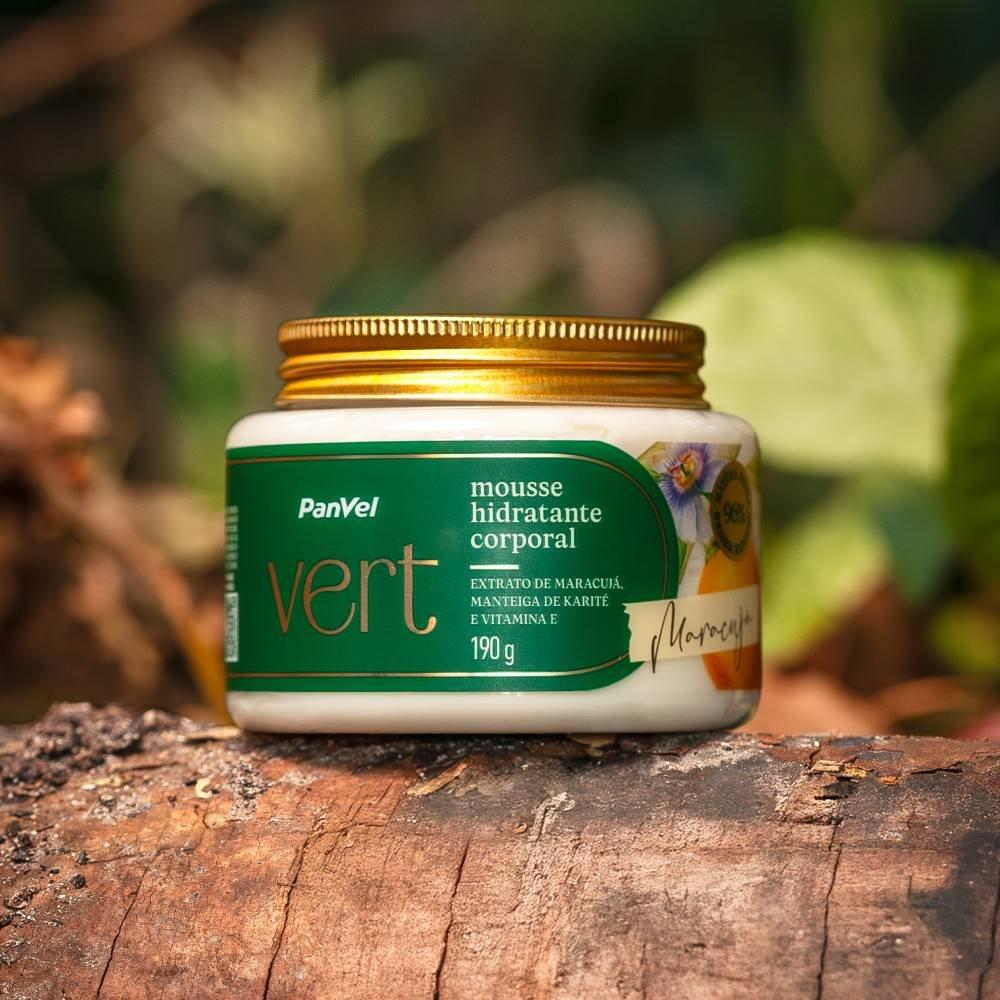 Mousse Hidratante Corporal Maracujá Panvel Vert 190g - 1