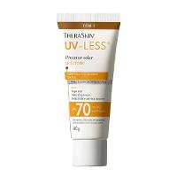 Protetor Solar Facial Theraskin Uv-less Cor 3 Fps70 40g - 1