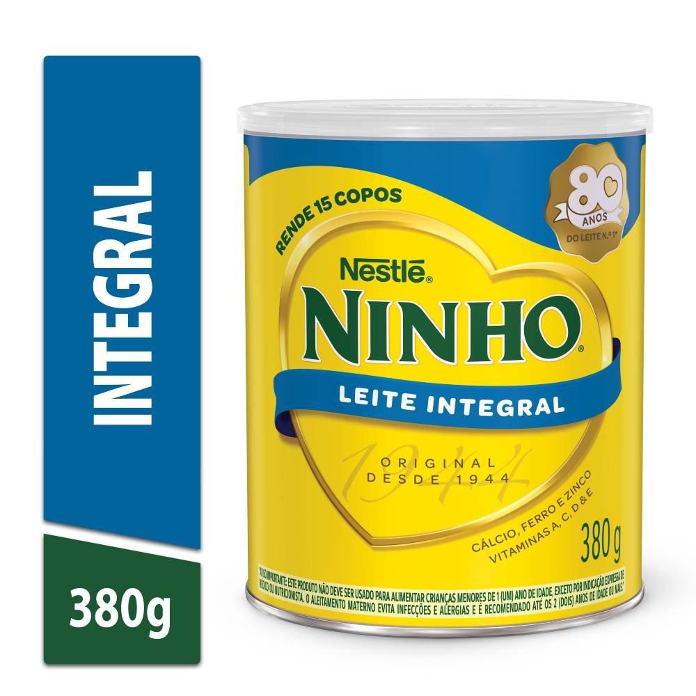Leite Em Pó Ninho Integral 380g - 1