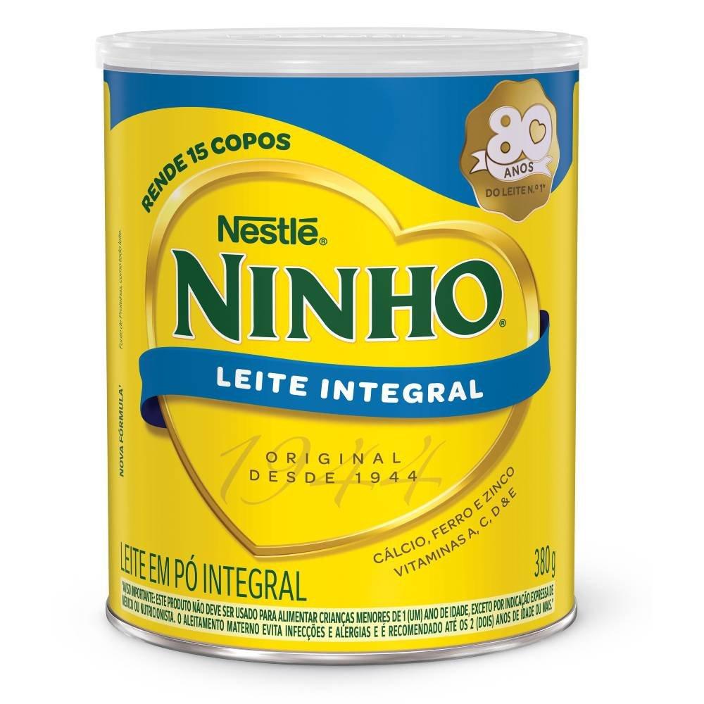 Leite Em Pó Ninho Integral 380g - 2
