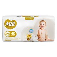 Fralda Mili Love & Care Mega Xxg Com 40 Unidades - 1