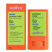Protetor Solar Facial Sallve Bastão Antioleosidade Fps50 15g - 2
