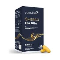 Suplemento Alimentar Puravida Ômega 3 Epa Dha 60 Cápsulas - 1