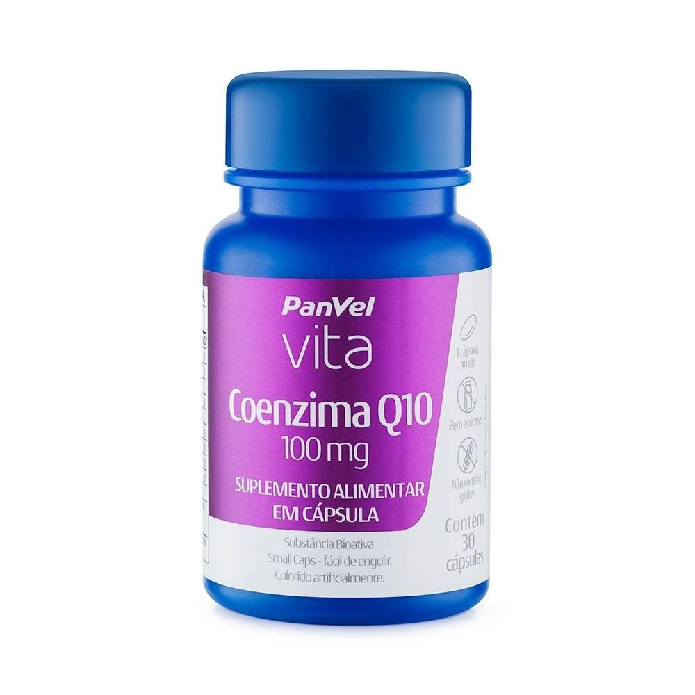Coenzima Q10 100mg Panvel Vita 30 Comprimidos - 1