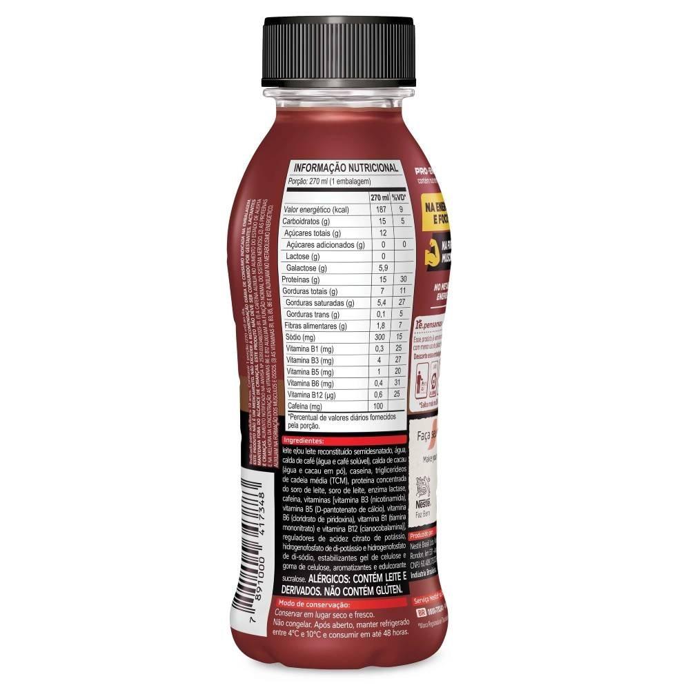 Suplemento Alimentar Líquido Nescafé Pro-energy Cappuccino Canela 270ml - 3