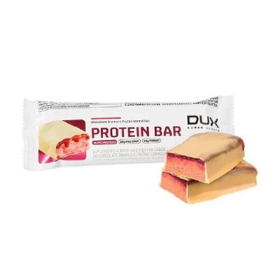 Barra De Proteína Dux Nutrition Chocolate Branco E Frutas Vermelhas 60g
