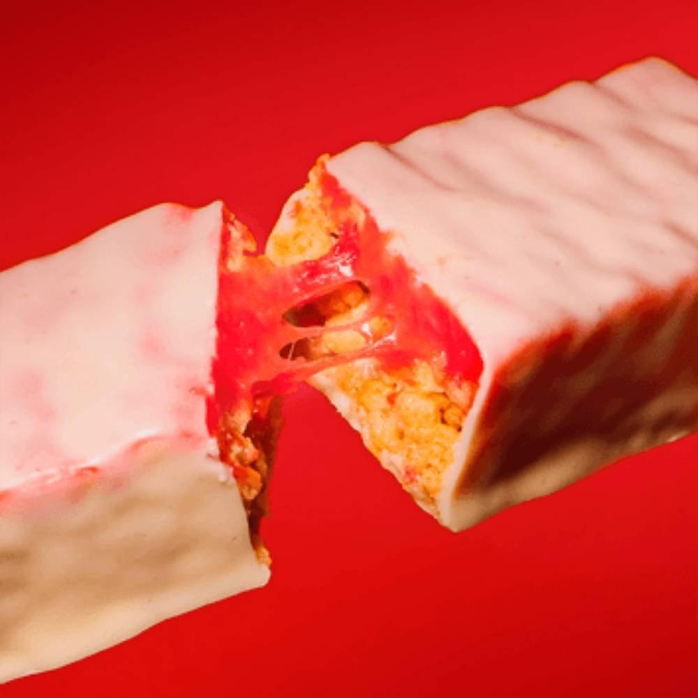 Barra De Proteína Bold Crunch Morango & Chantilly 60g - 2