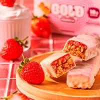 Barra De Proteína Bold Crunch Morango & Chantilly 60g - 3