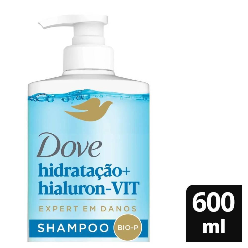 Shampoo Dove Hidratação + Hialuron-vit 600ml - 1