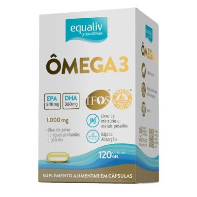 Ômega 3 Equaliv 120 Cápsulas