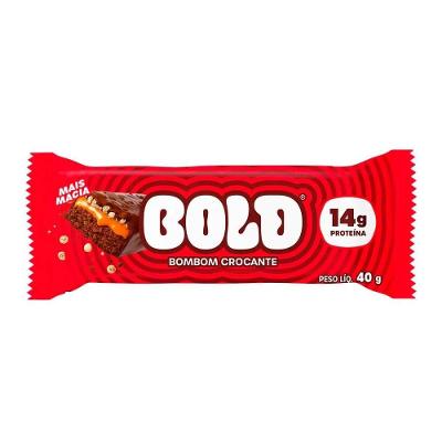 Barra De Proteína Bold Bombom Crocante 40g