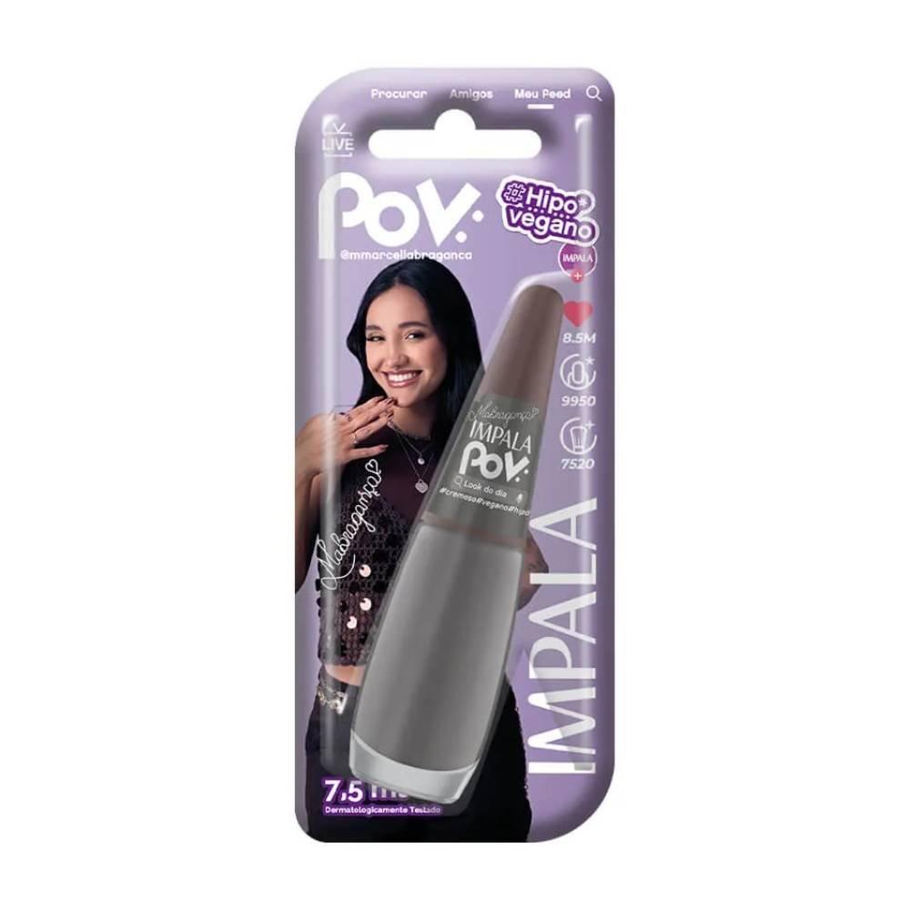 Esmalte Impala Marcella Pov Cremoso Look Do Dia 7,5ml - 2