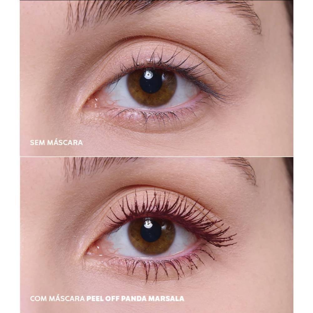 Máscara De Cílios Dailus Peel Off Panda Marsala 6g - 4