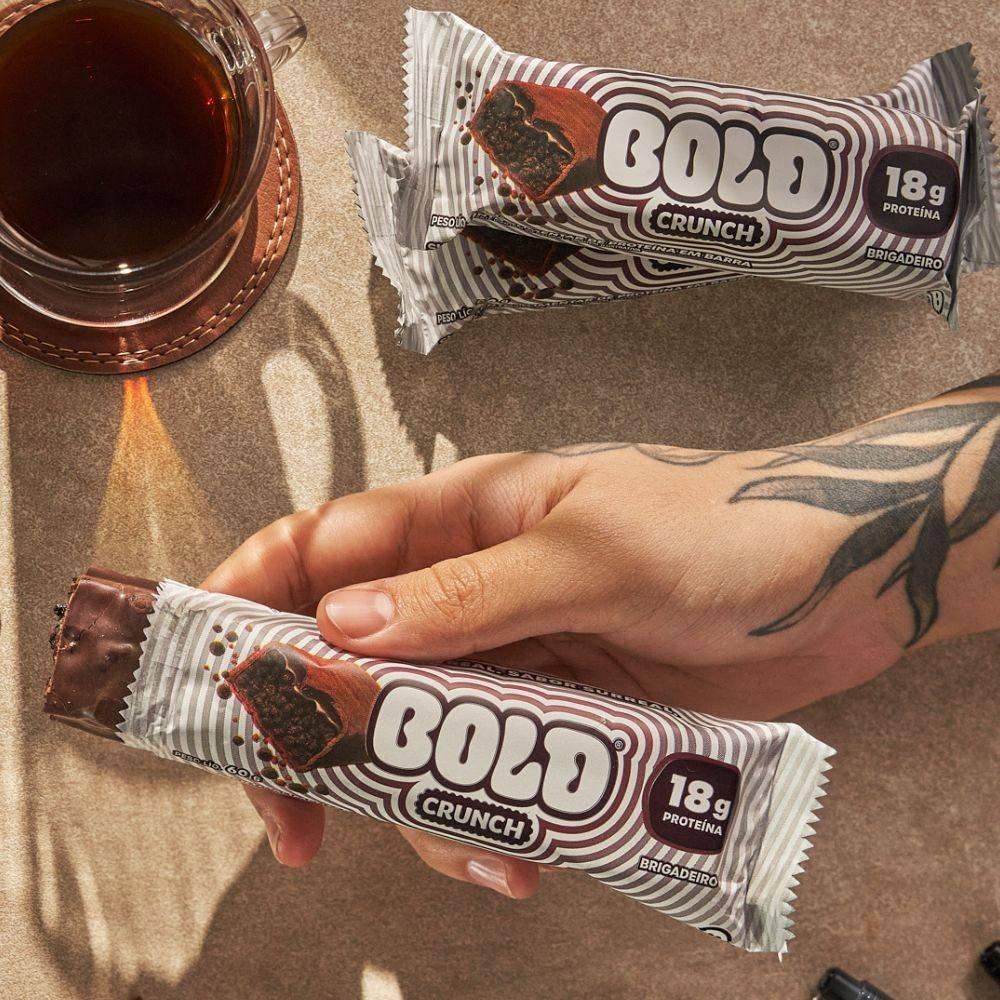 Barra De Proteína Bold Crunch Brigadeiro 60g - 3