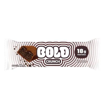 Barra De Proteína Bold Crunch Brigadeiro 60g