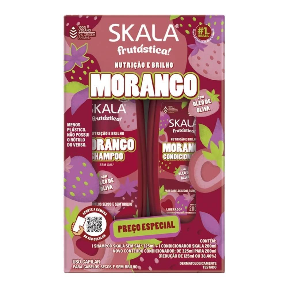 Kit Skala Morango Shampoo 325ml + Condicionador 200ml - 1