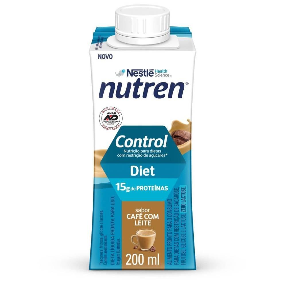 Complemento Alimentar Nutren Control Diet Café Com Leite 200ml - 1