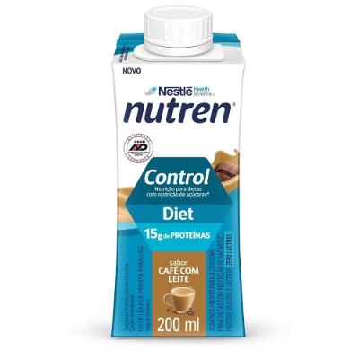 Complemento Alimentar Nutren Control Diet Café Com Leite 200ml
