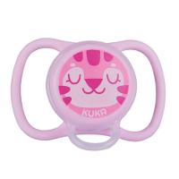 Chupeta Kuka Fresh Rosa 6 Meses + Com 1 Unidade - 1
