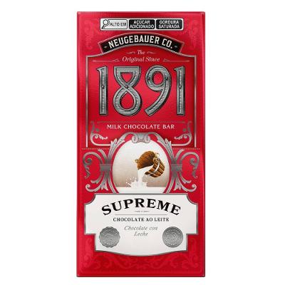 Chocolate Barra Neugebauer 1891 Supreme Ao Leite 45g