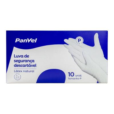Luva Latex Panvel Tamanho P 10 Unidades 25