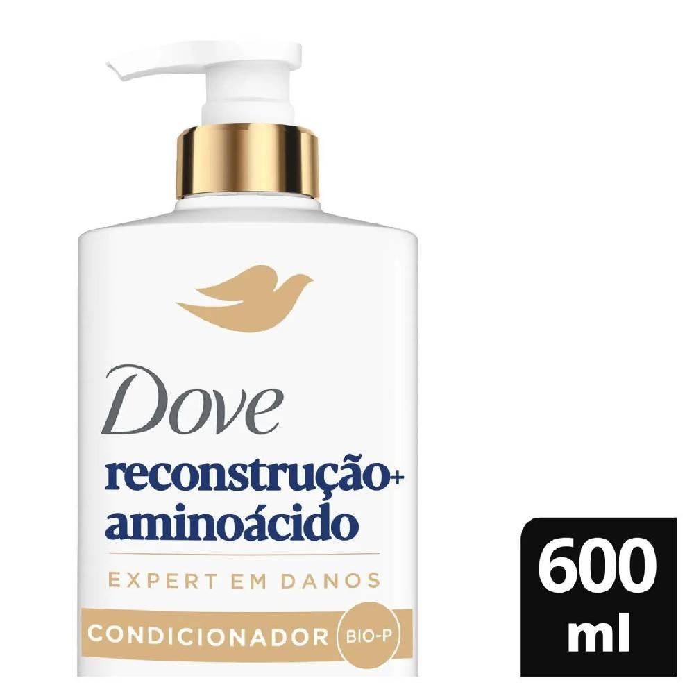 Condicionador Dove Reconstrução + Aminoácido Expert Em Danos 600ml - 1