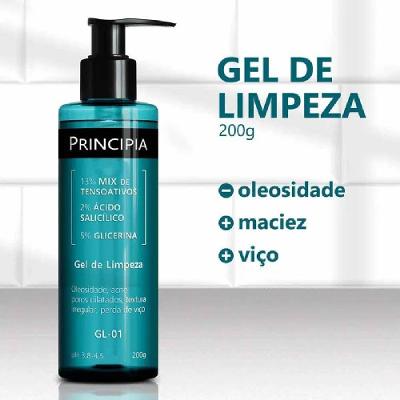 Gel De Limpeza Facial Principia Gl-01 200g