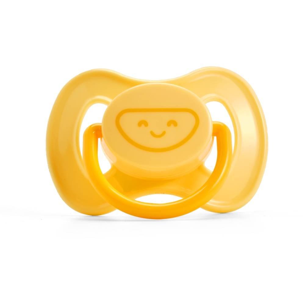 Chupeta João E Maria Amarela Tamanho 1 Com 1 Unidade - 2