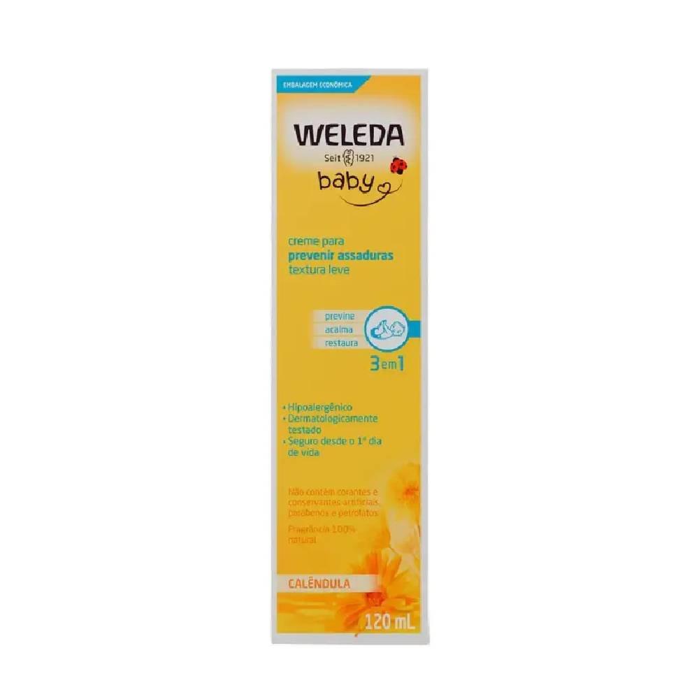 Creme Para Assaduras Weleda Baby Calêndula 120ml - 3