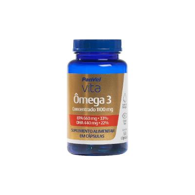 Ômega 3 1100mg Panvel Vita 60 Cápsulas