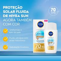Protetor Solar Facial Nivea Ultra Light Fluido Diário Cor Média Fps70 40ml - 3