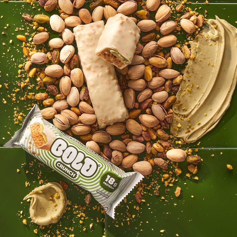 Barra De Proteína Bold Crunch Pistache 60g - 3
