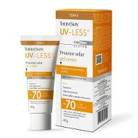 Protetor Solar Facial Theraskin Uv-less Cor 2 Fps70 40g - 2