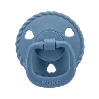 Chupeta Kuka Classic Azul 6 Meses + Com 1 Unidade - 1