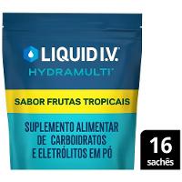 Suplemento Alimentar Liquid Iv Hydramulti Sabor Frutas Tropicais 16 Sachês De 16g - 1