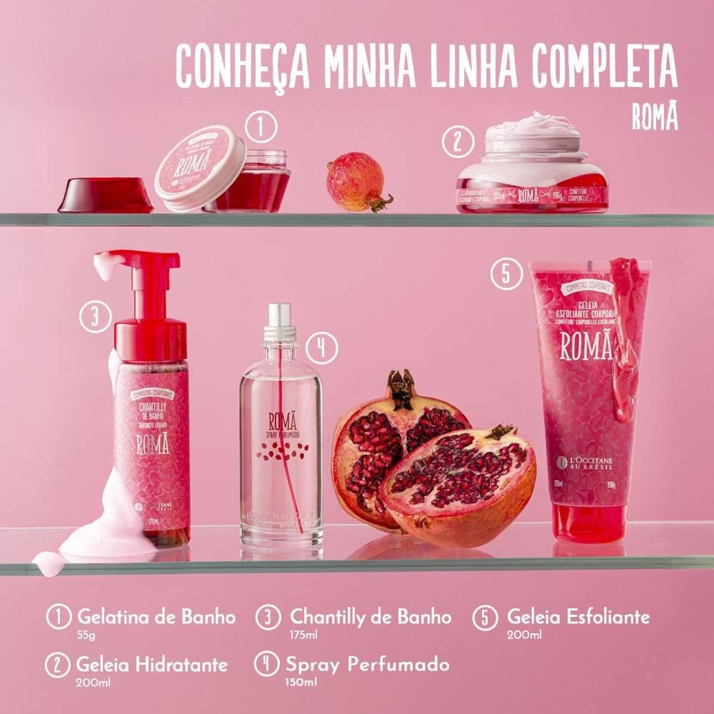 Sabonete Líquido Chantilly De Banho Loccitane Au Brésil Romã 175ml - 3